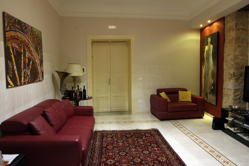 Abatellis Luxury Hotell Palermo Rum bild